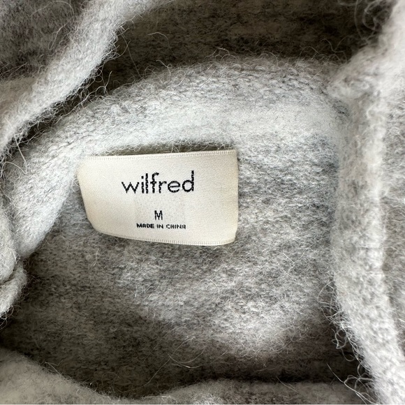 Aritzia Wilfred Lorin Sweater Grey - Picture 2 of 2